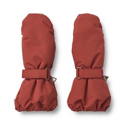 Wheat Mittens tech - Red